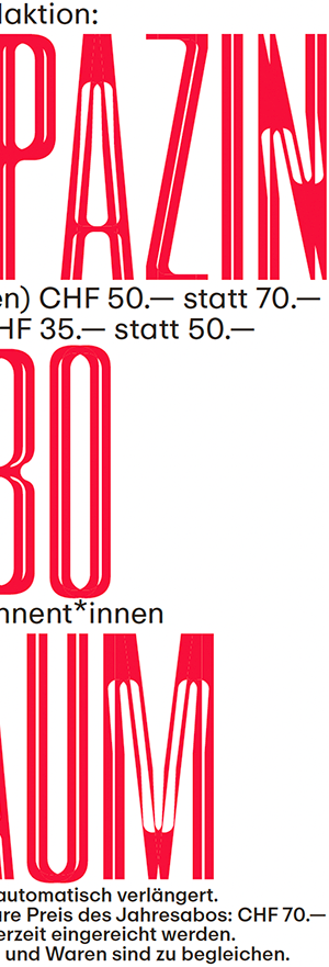 Traum-Aktion Student*in -------- 35.- CHF